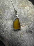 COLGANTE DE CRISTAL MARINO AMARILLO ÁMBAR