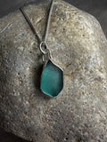 COLGANTE DE CRISTAL MARINO AZUL TURQUESA