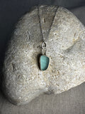 COLGANTE DE VIDRIO MARINO TURQUESA