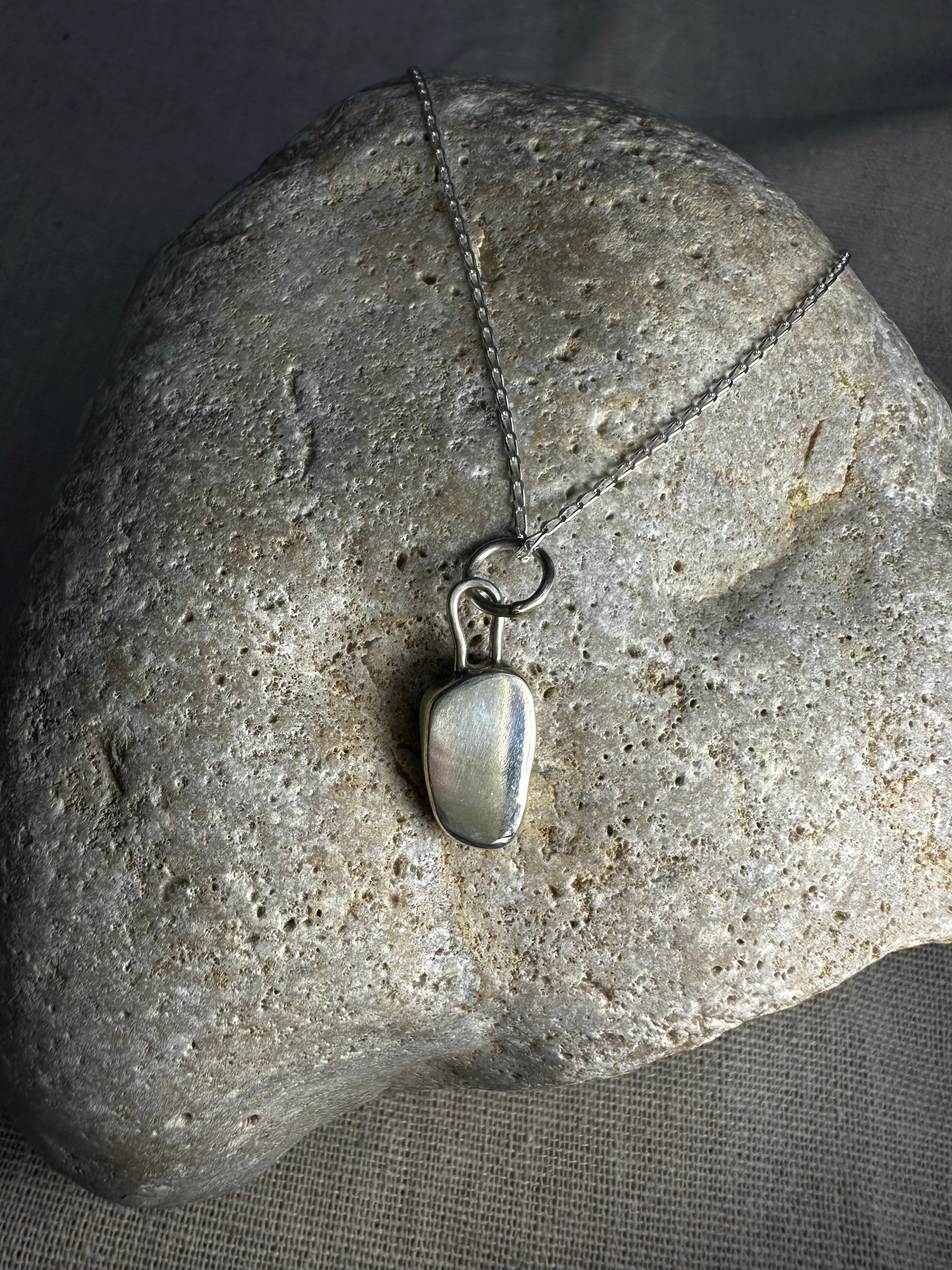 COLGANTE DE VIDRIO MARINO TURQUESA