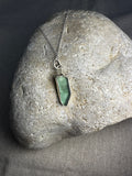 COLGANTE DE VIDRIO MARINO VERDE EUCALIPTO