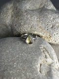 ANILLO DE VIDRIO MARINO TRANSPARENTE