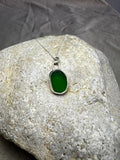 COLGANTE DE VIDRIO MARINO VERDE INTENSO